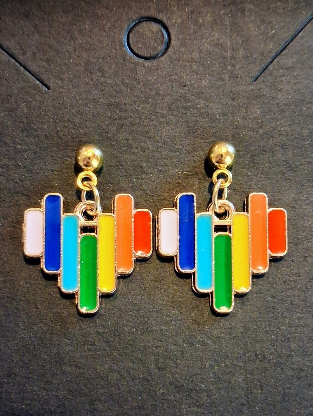 ⭐️ Handmade Pride Earrings